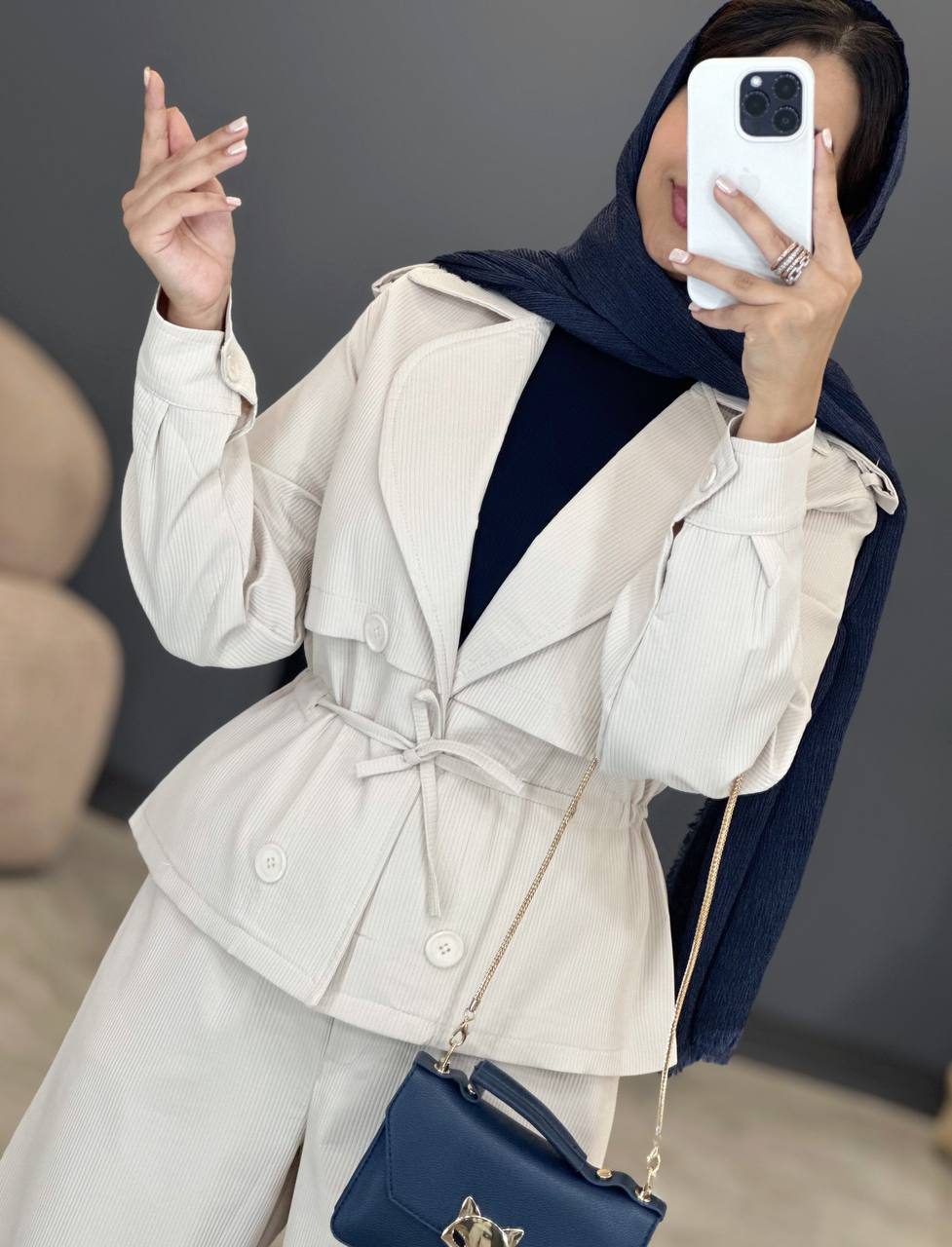 1338- کت و شلوار نارین