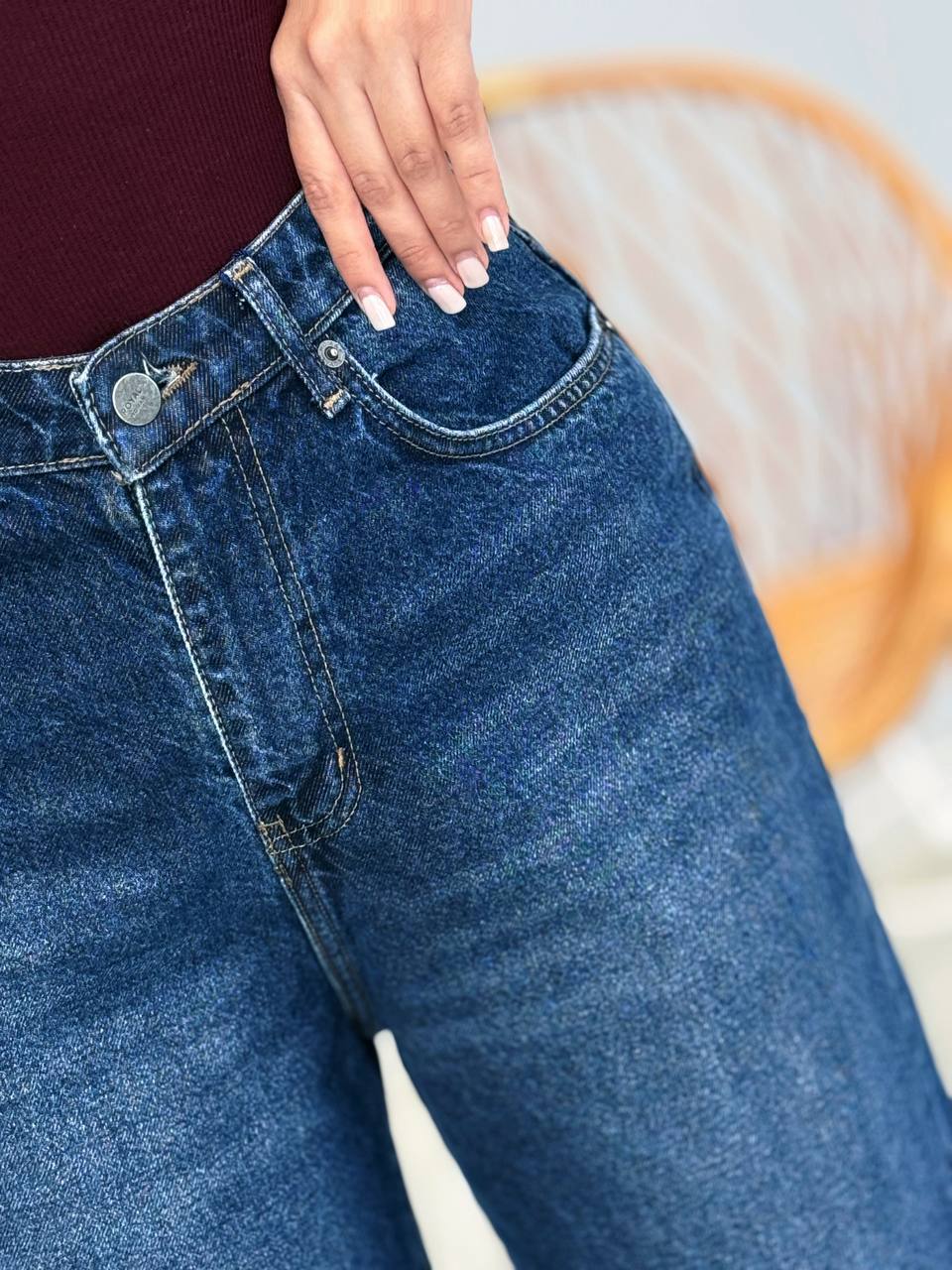 1345- شلوار مام استایل کد 30008254