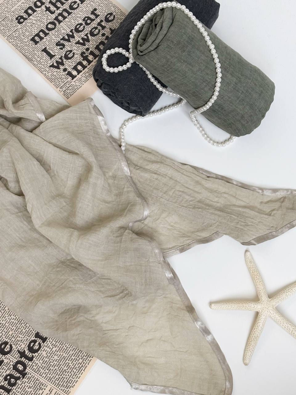 1348- شال شاین نخی