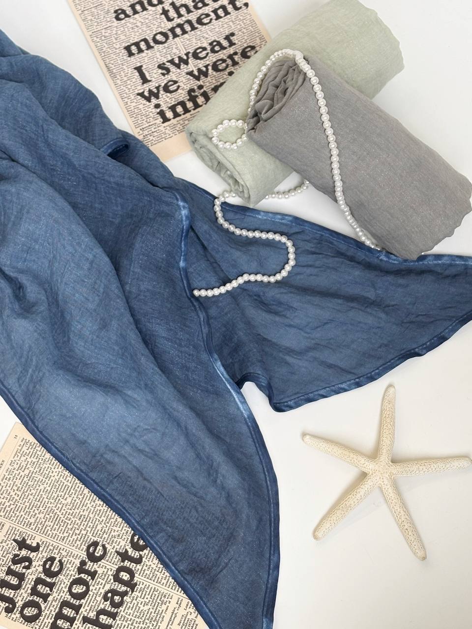 1348- شال شاین نخی