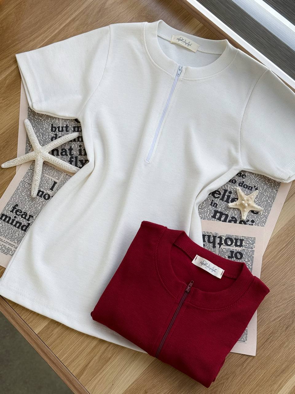 1355_ تاپ نیم زیپ