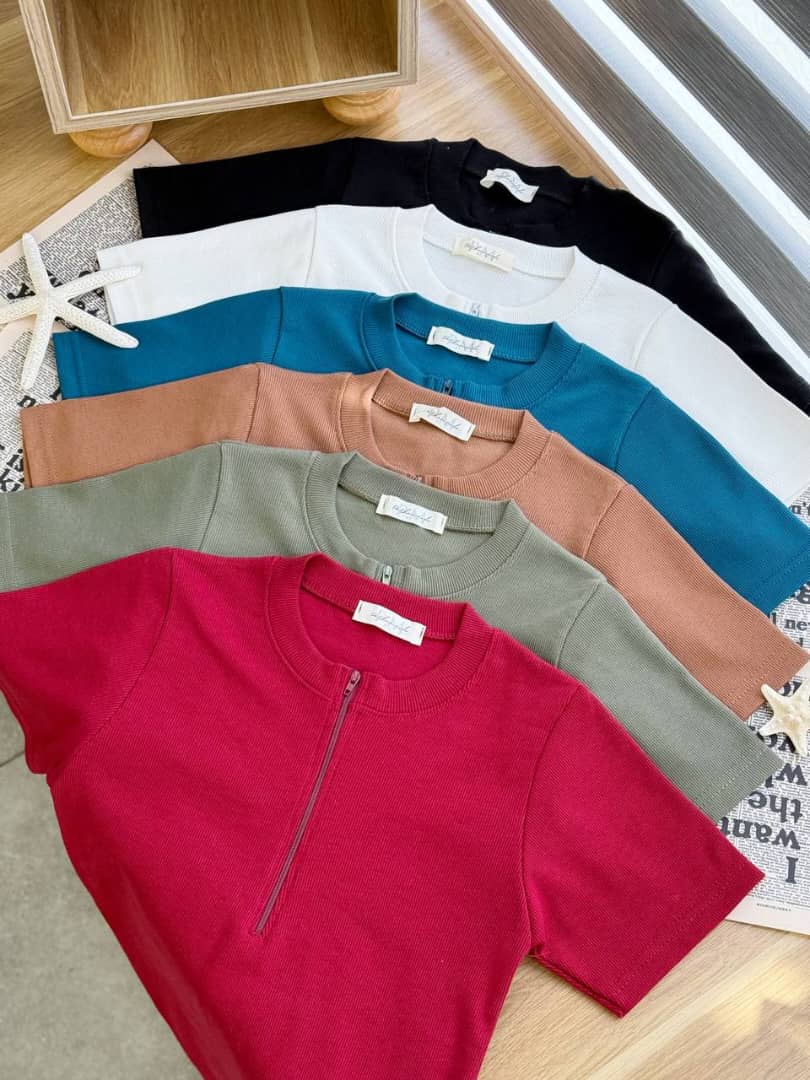 1355_ تاپ نیم زیپ