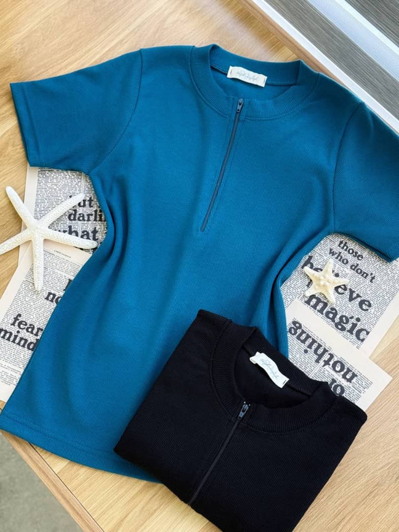 1355_ تاپ نیم زیپ