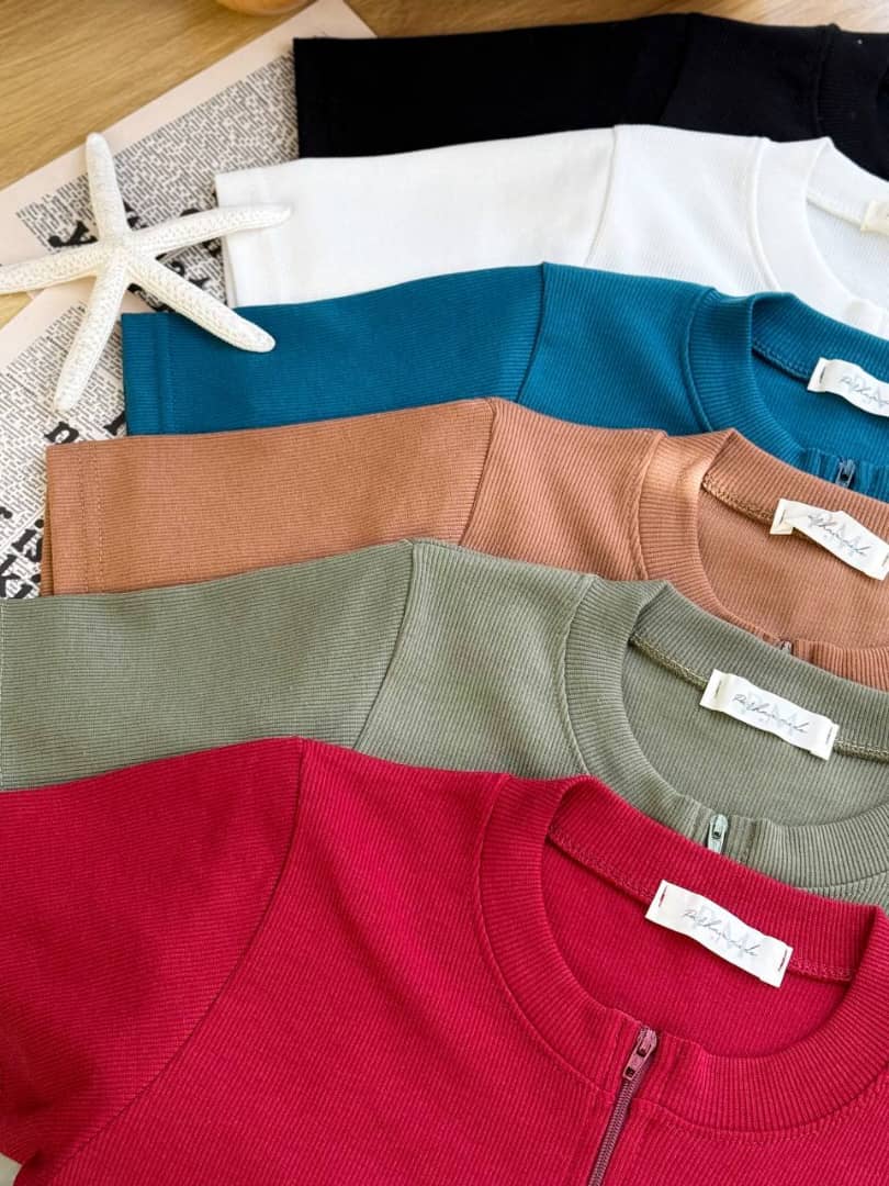 1355_ تاپ نیم زیپ