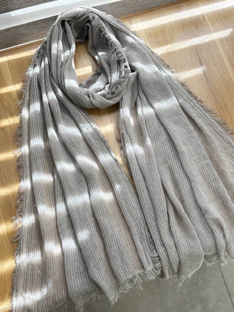 1361-شال کنفی پولکی