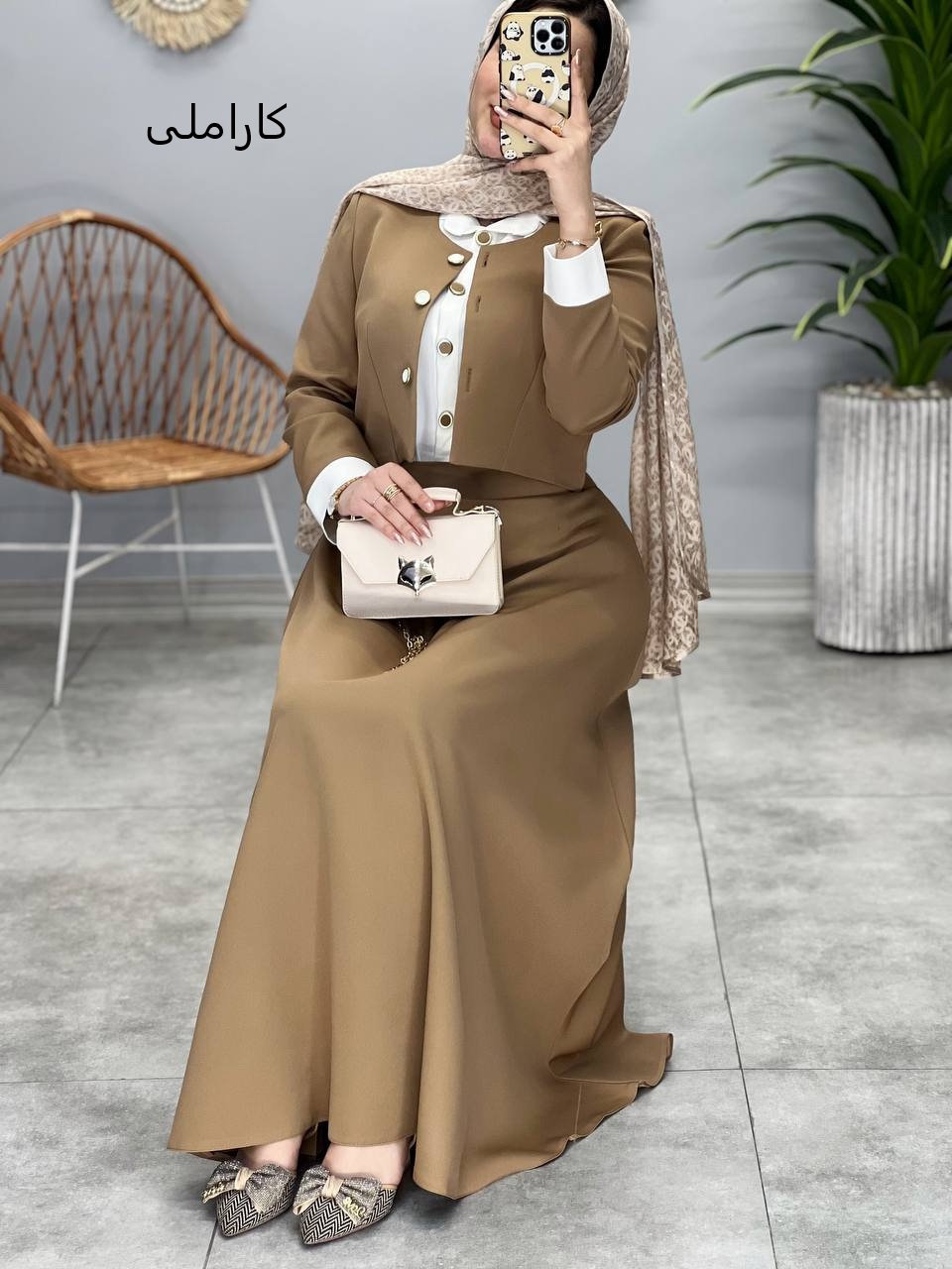 1305-ست سه تیکه مزونی رخشان