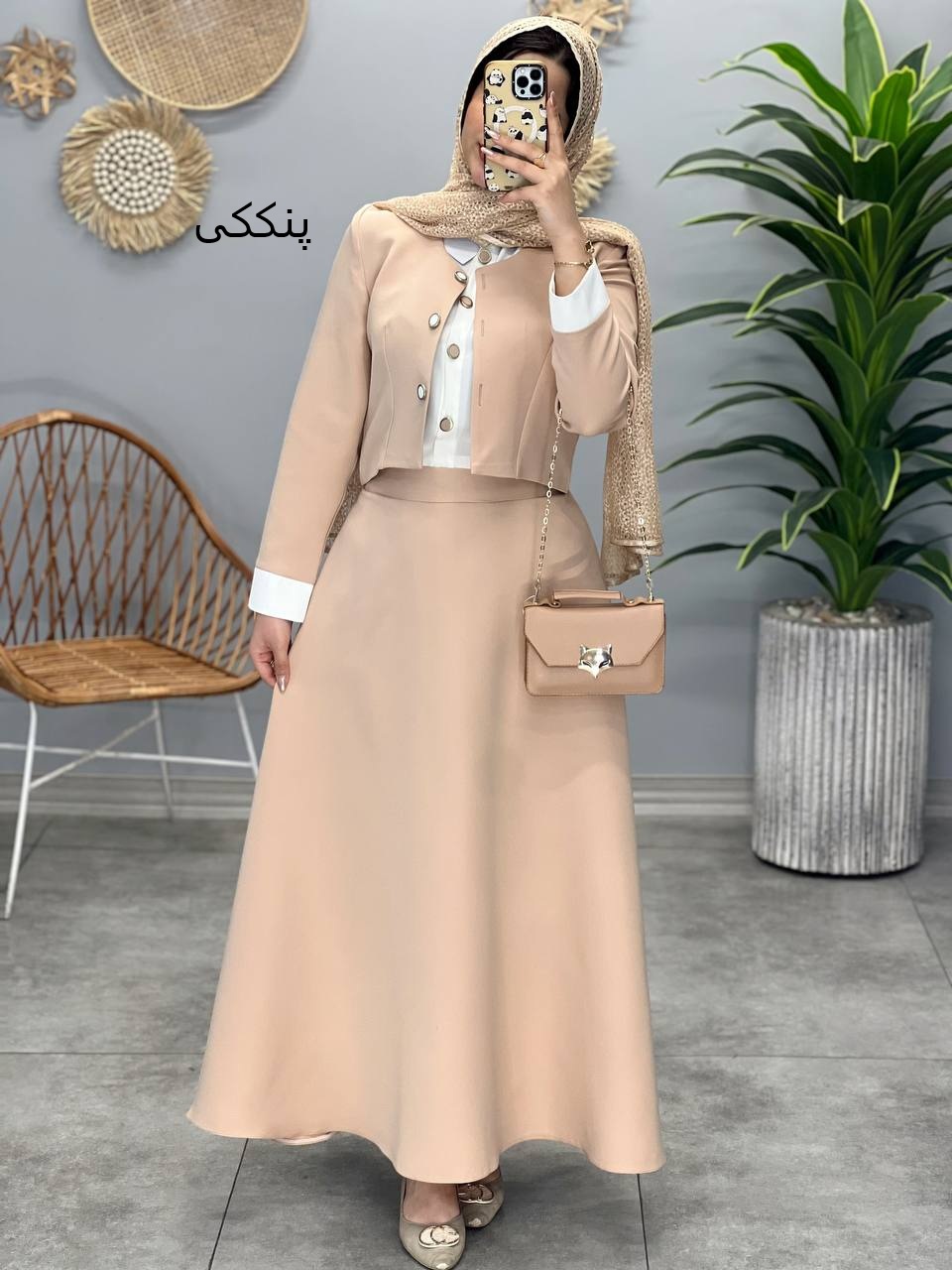 1305-ست سه تیکه مزونی رخشان