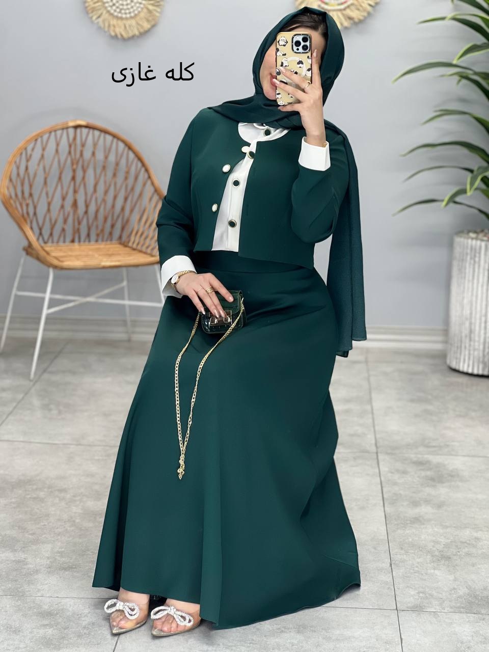 1305-ست سه تیکه مزونی رخشان