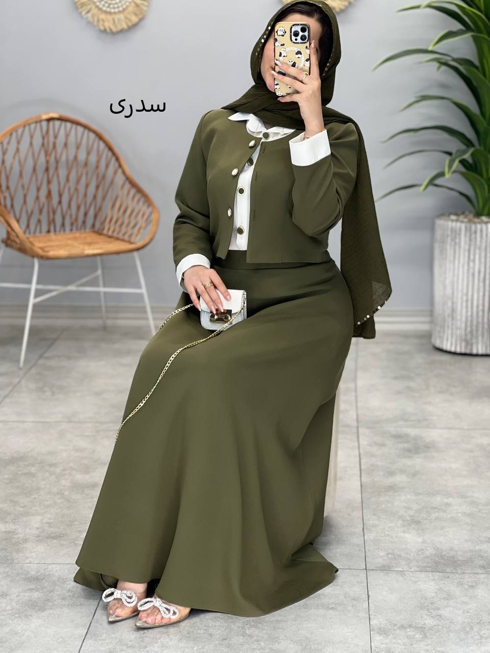 1305-ست سه تیکه مزونی رخشان