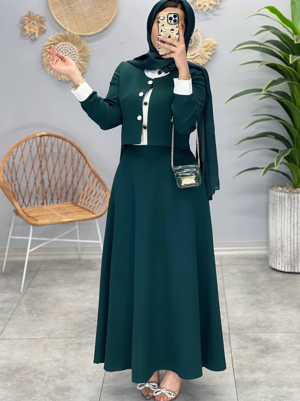 1305-ست سه تیکه مزونی رخشان