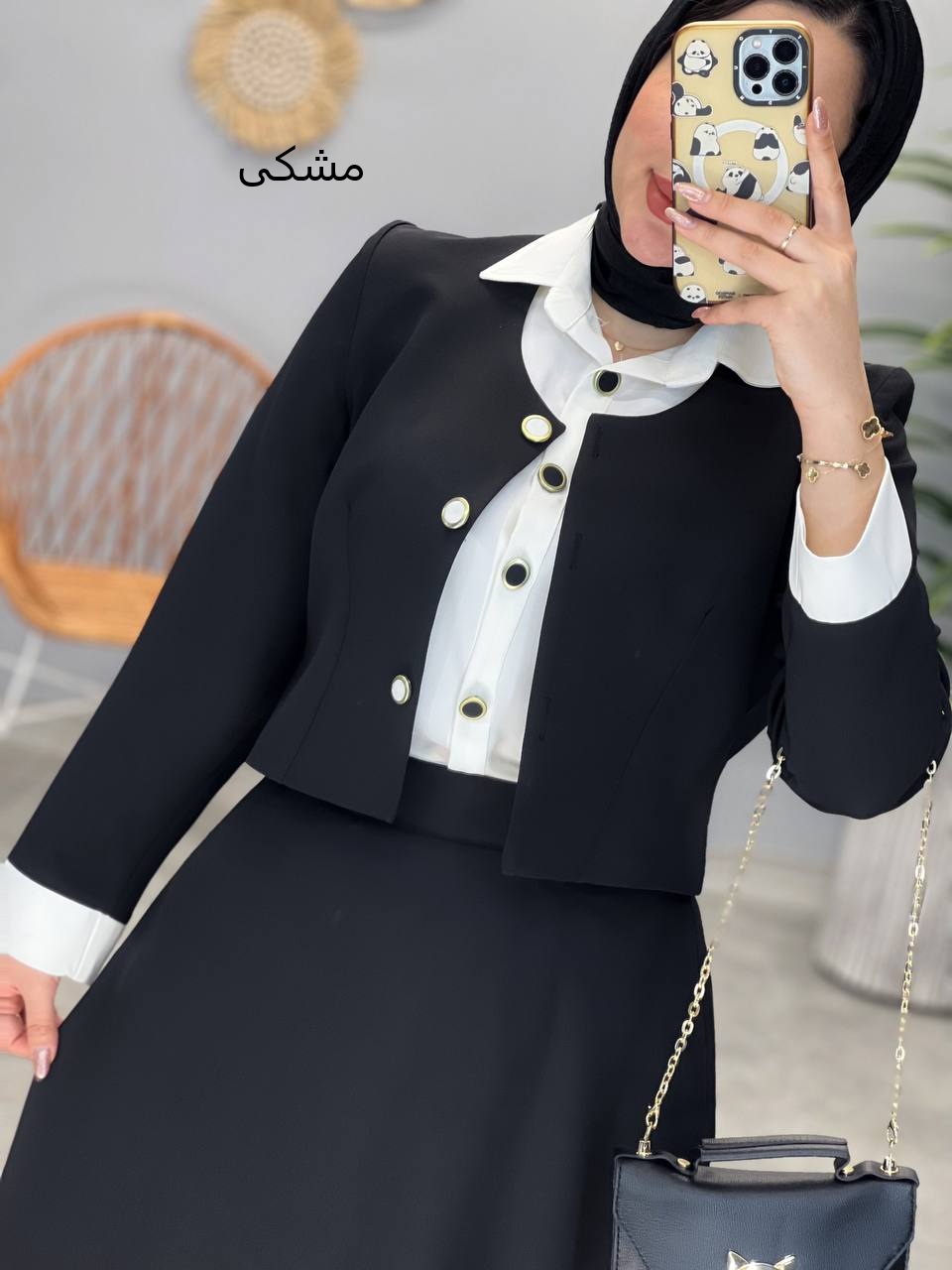 1305-ست سه تیکه مزونی رخشان