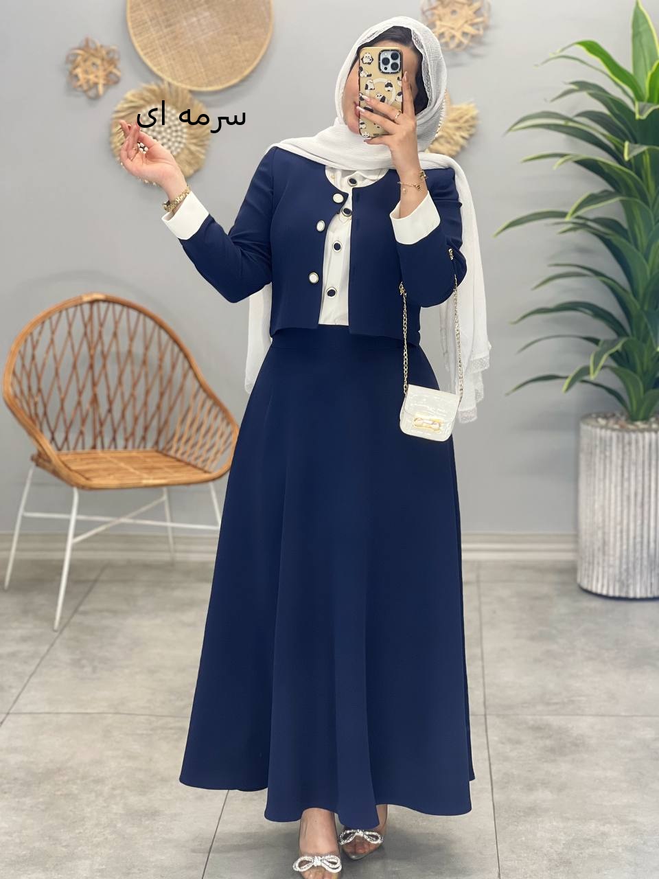 1305-ست سه تیکه مزونی رخشان