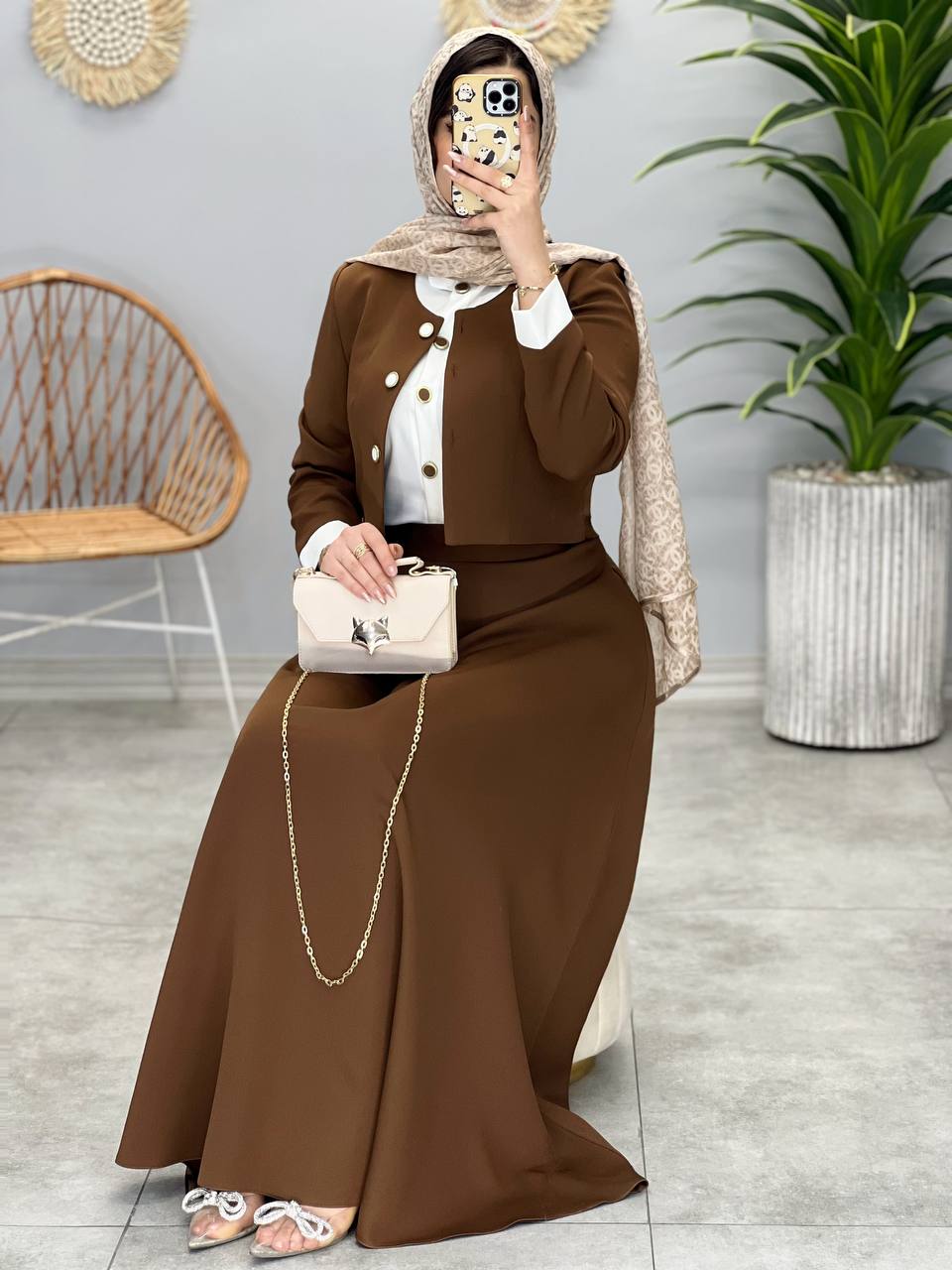 1305-ست سه تیکه مزونی رخشان