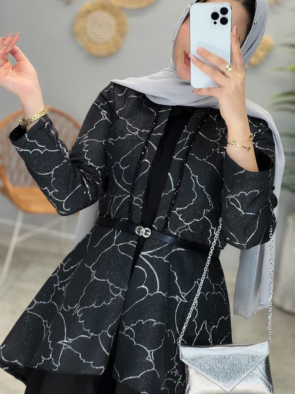 1367- مانتو مزونی سوین