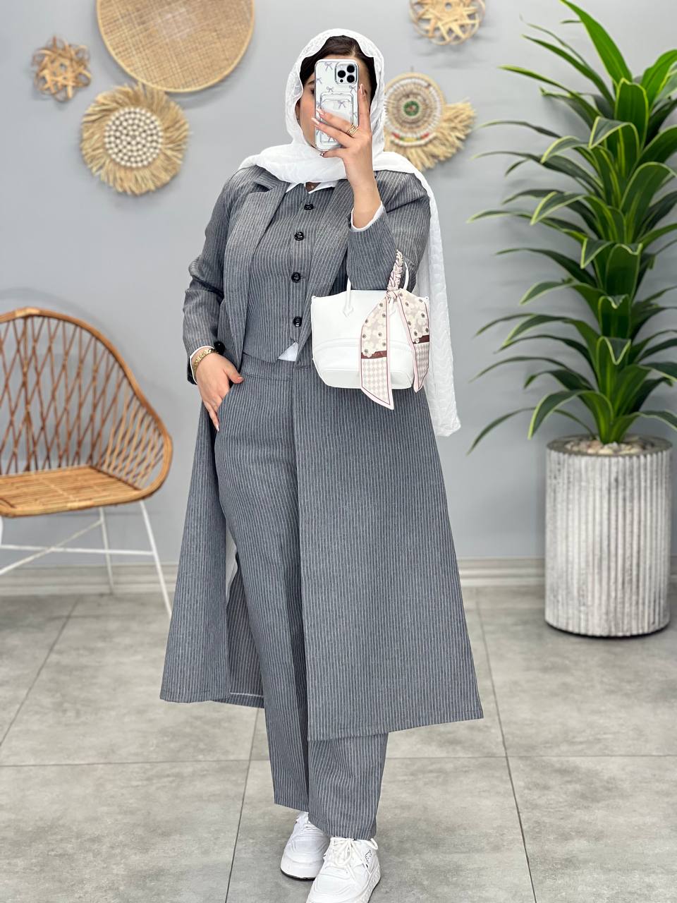 1372-ست سه تیکه بلند دیپلمات