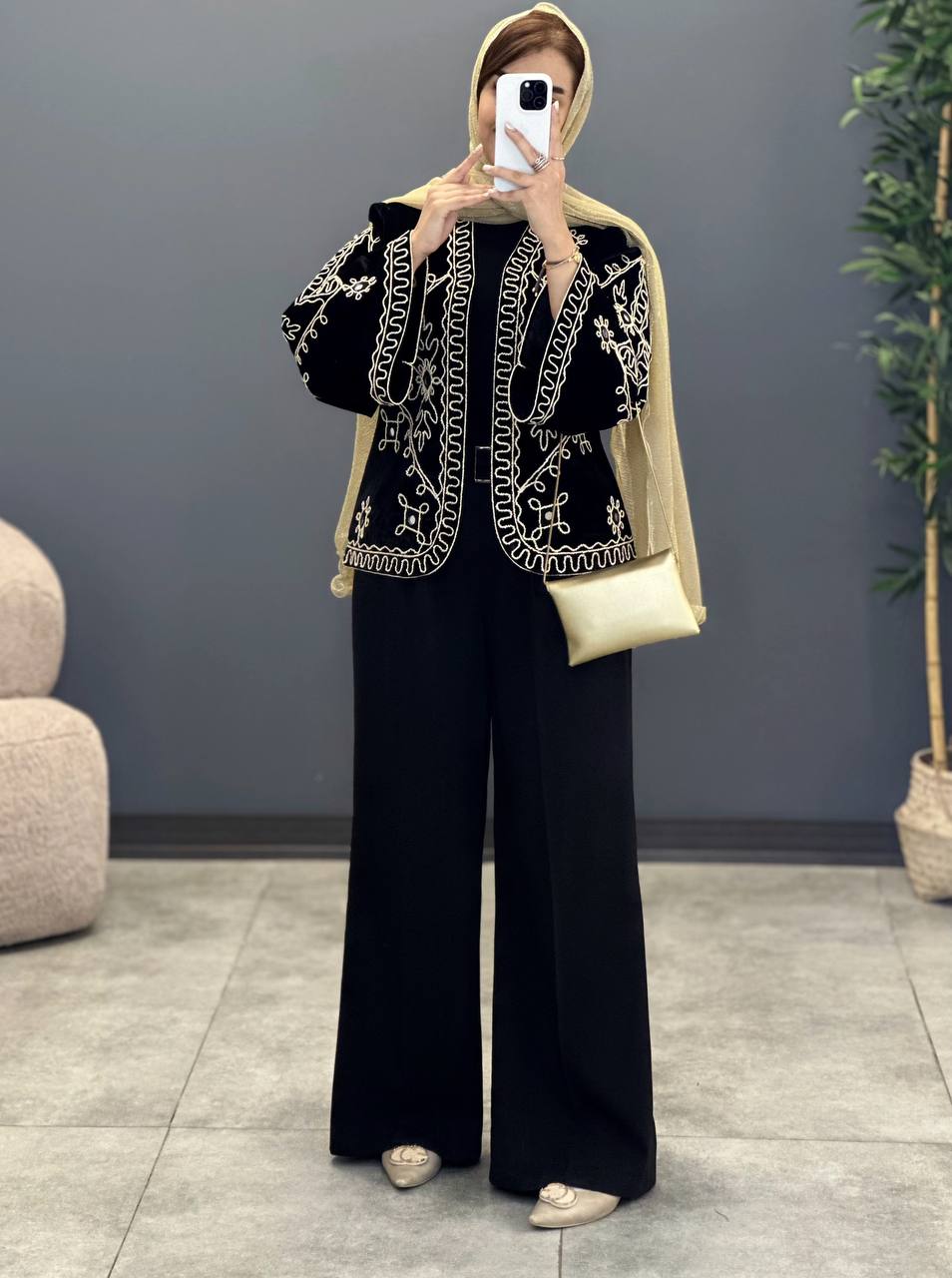 1358- کت گلدوزی تینا