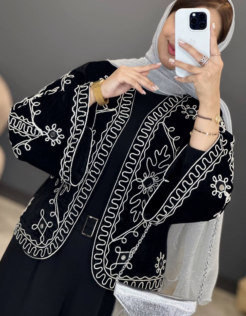 1358- کت گلدوزی تینا