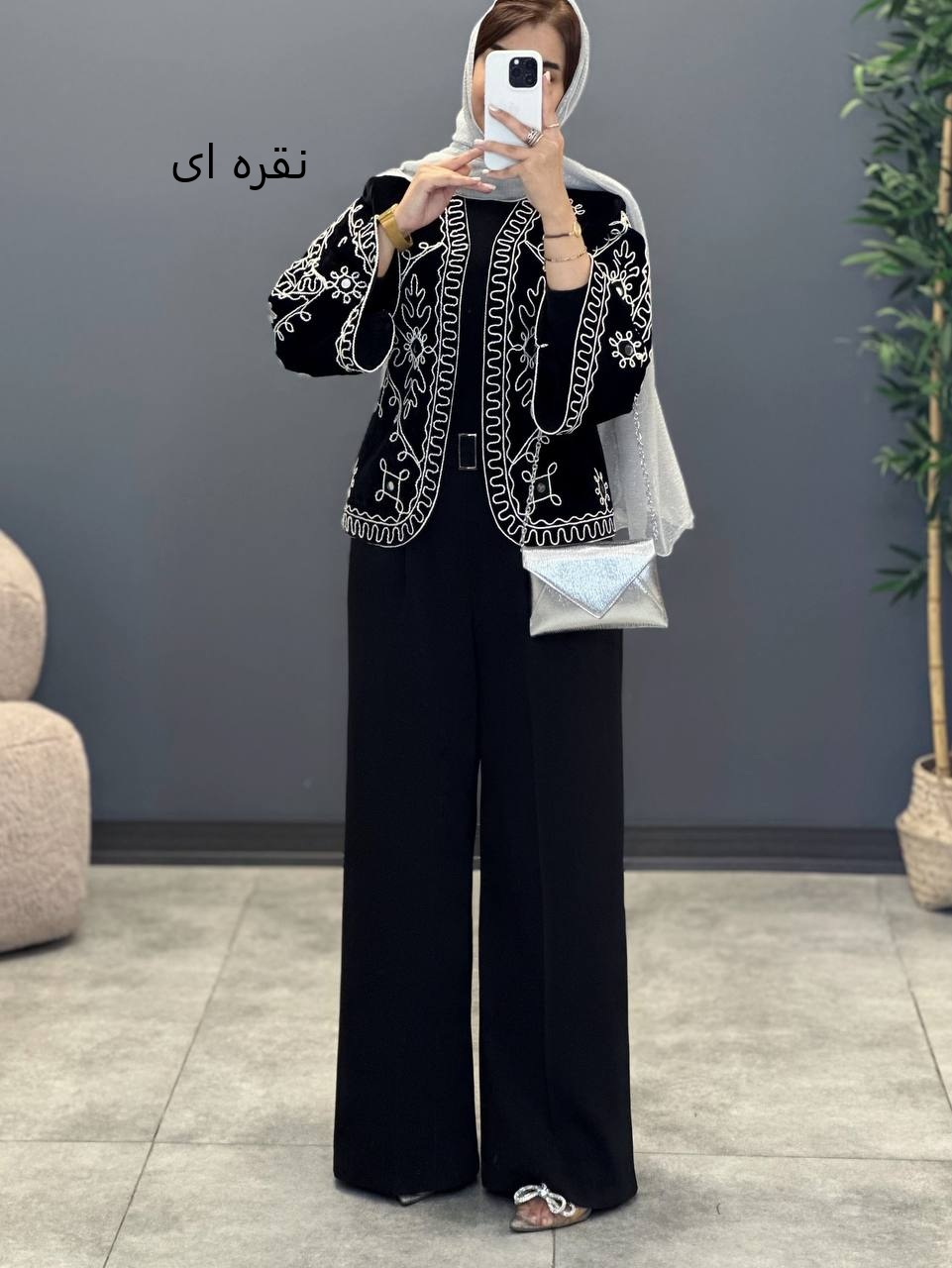 1358- کت گلدوزی تینا