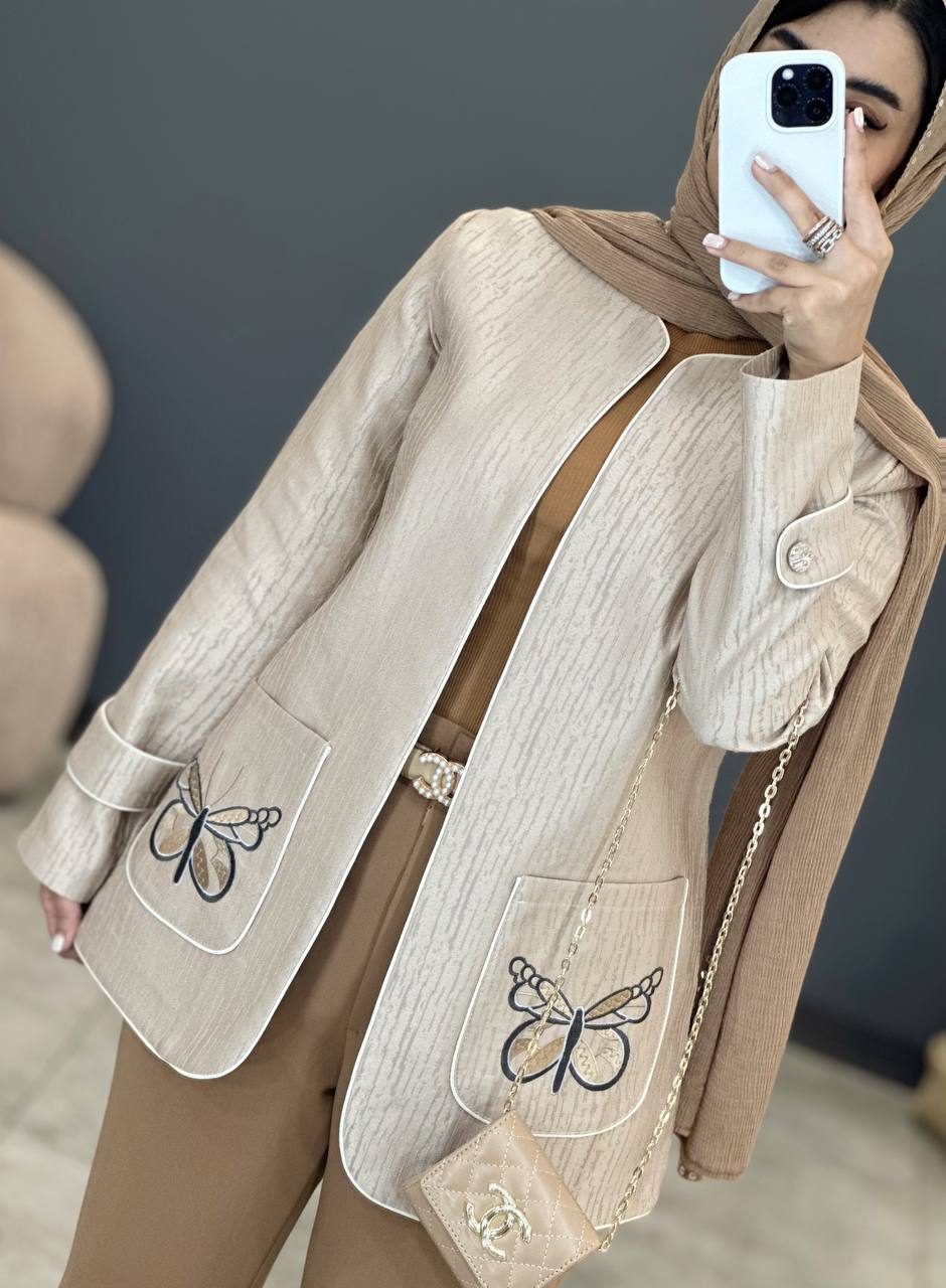 1316- کت مزونی پروانه