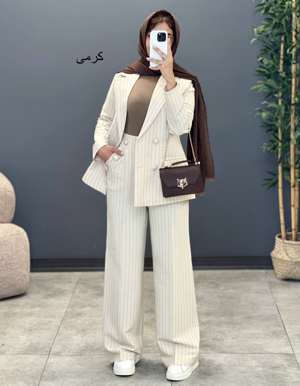 1383- کت و شلوار مارال