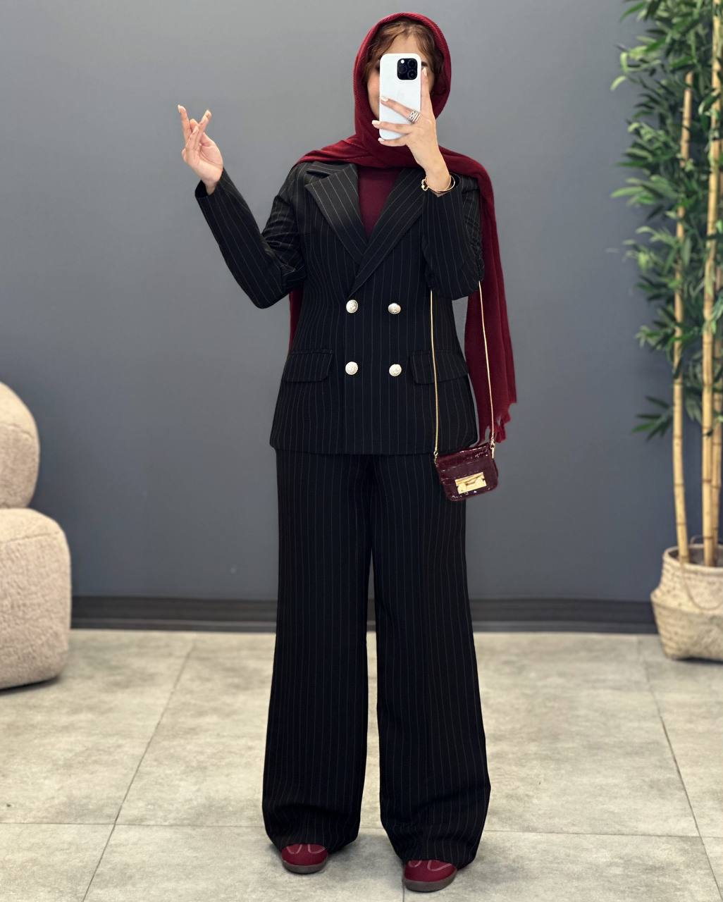 1383- کت و شلوار مارال