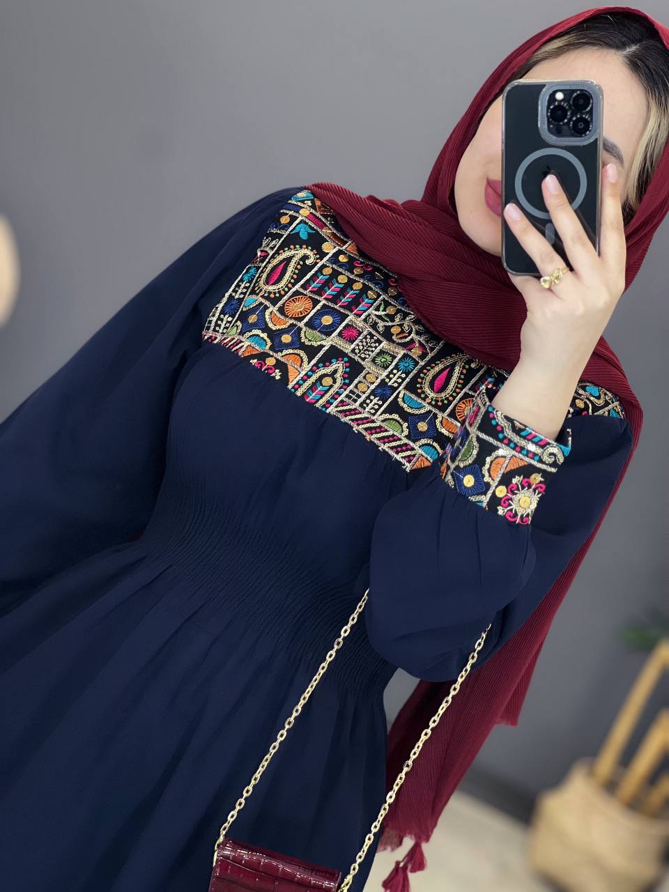 1386- پیراهن مینل