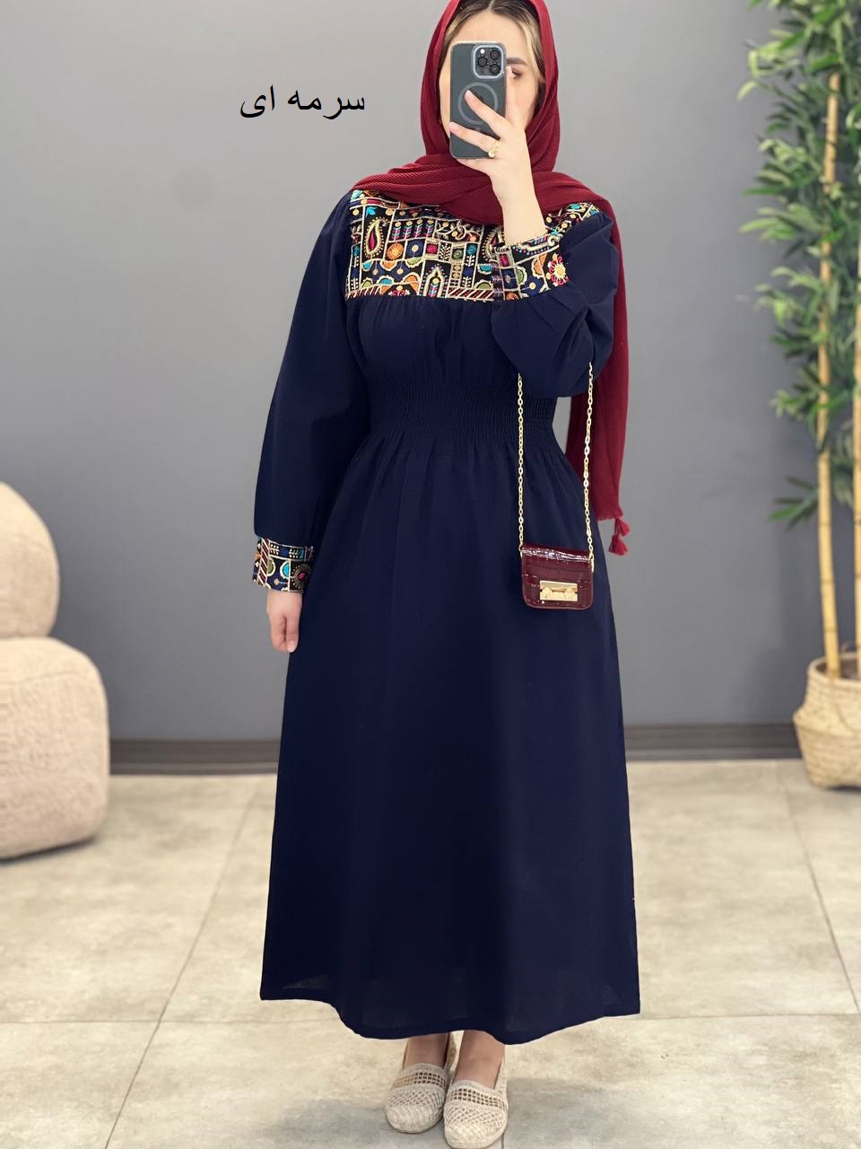 1386- پیراهن مینل