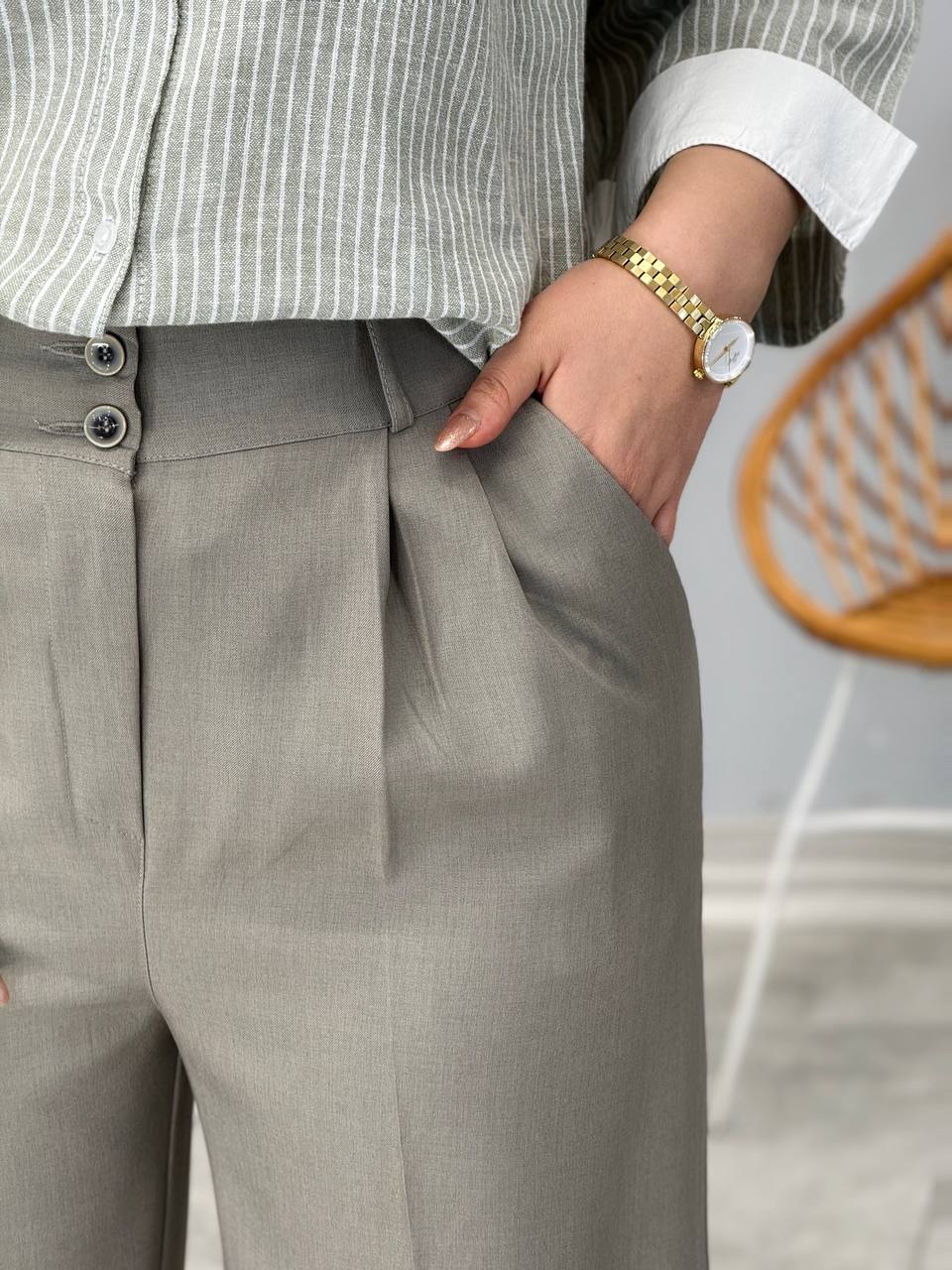 1388- شلوار بزیاق واید کد 573