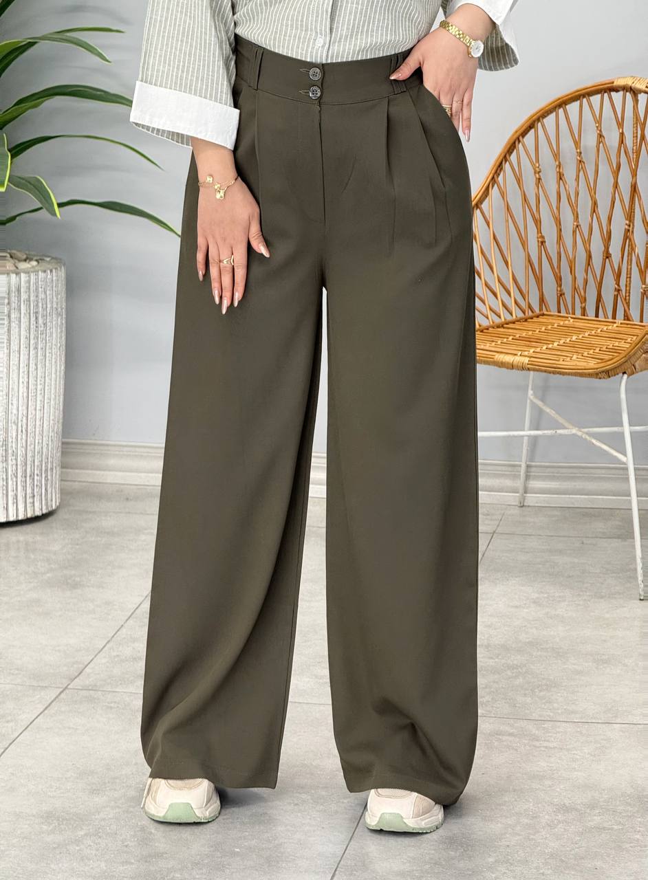 1391- شلوار کرپ فول بگ کد 571