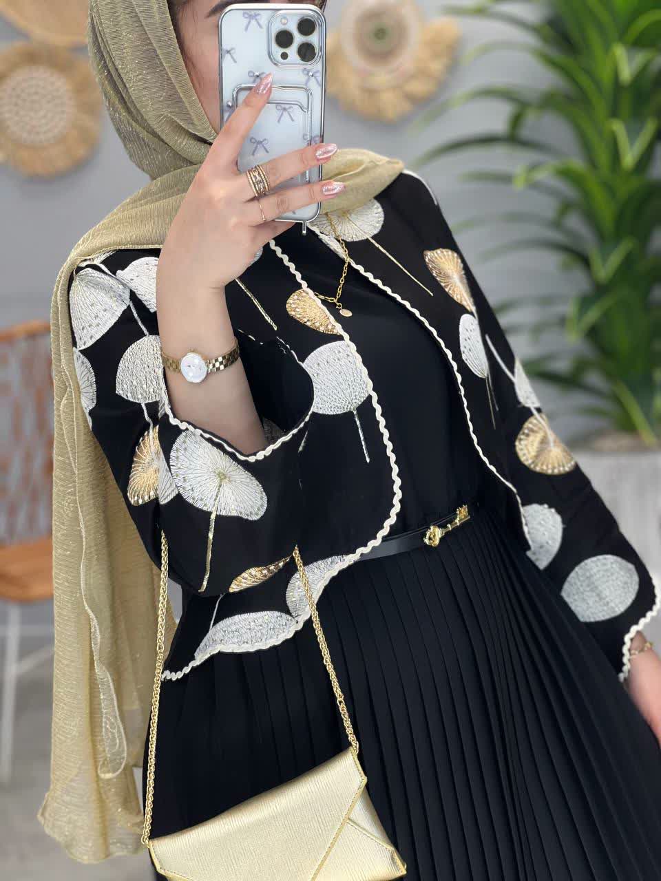 1144- کت و سارافون شاپرک