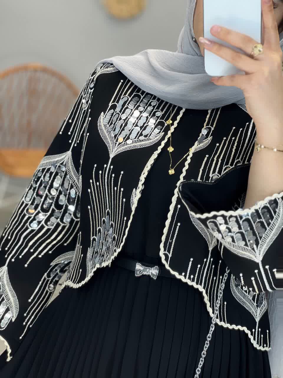 1144- کت و سارافون شاپرک