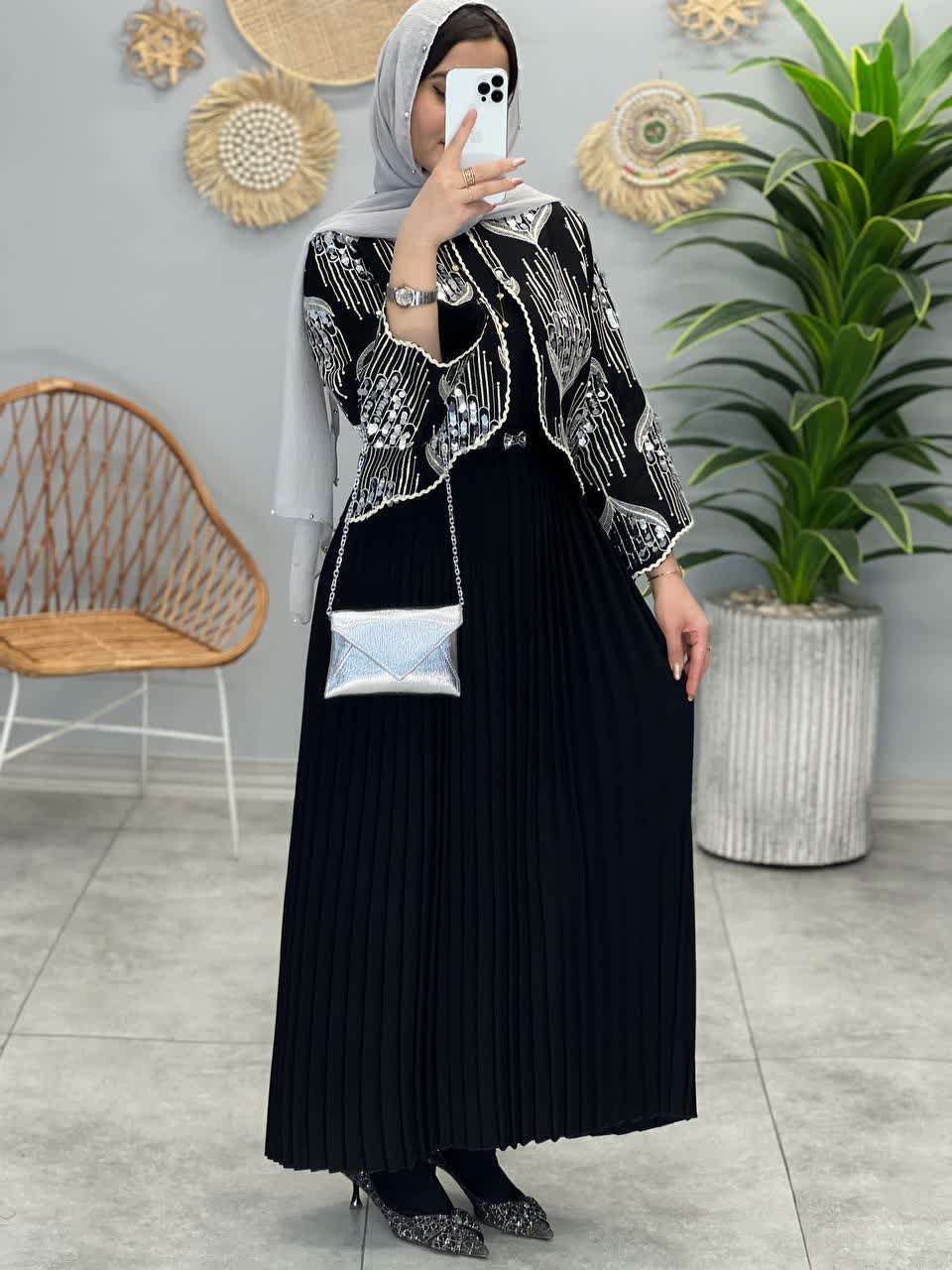 1144- کت و سارافون شاپرک