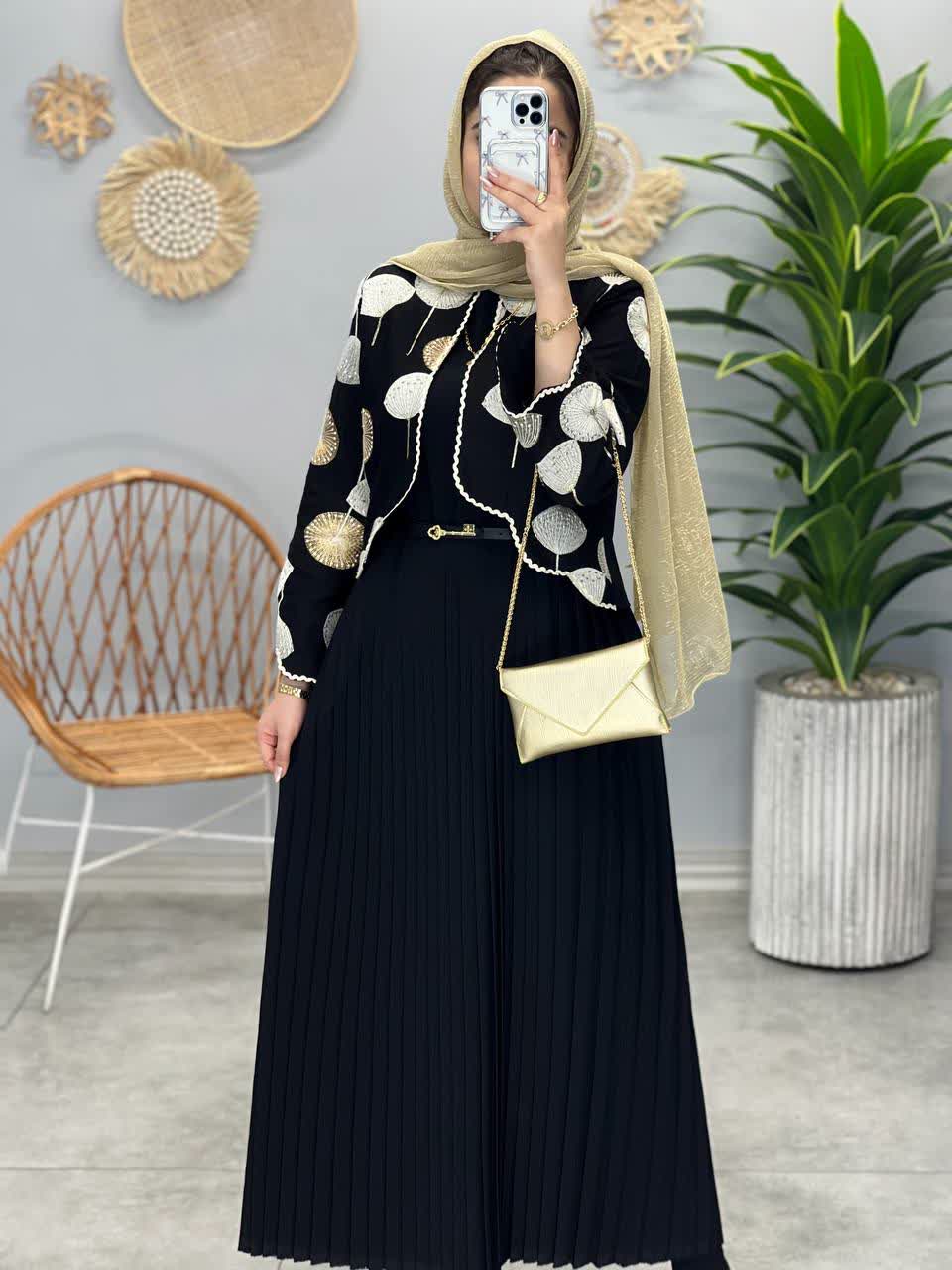 1144- کت و سارافون شاپرک