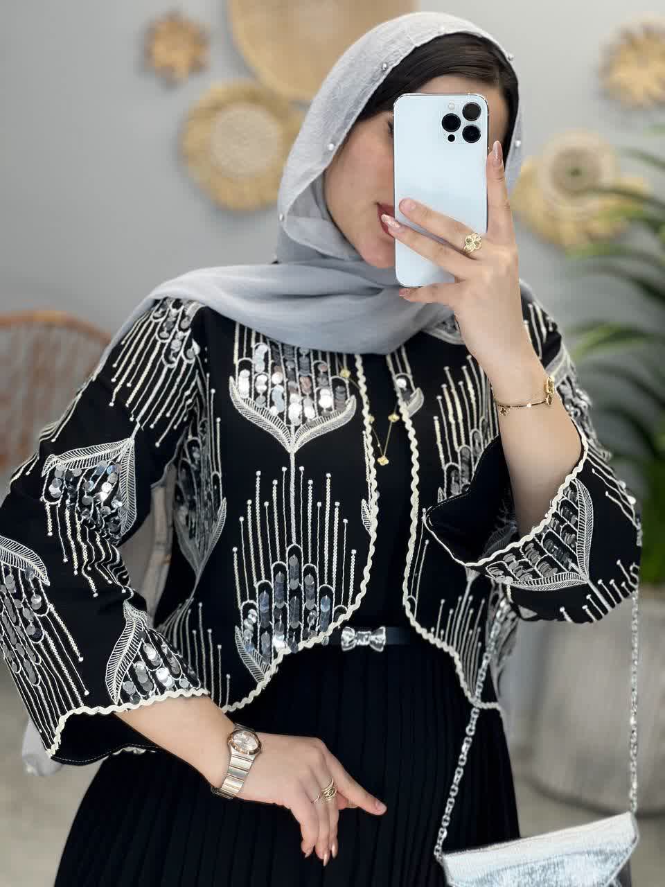 1144- کت و سارافون شاپرک