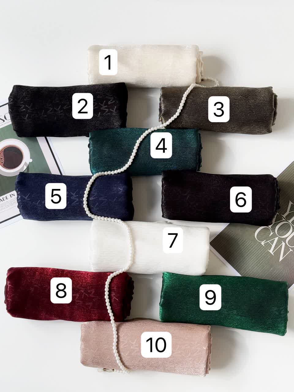 1403-شال مجلسی کریستال ژابیز