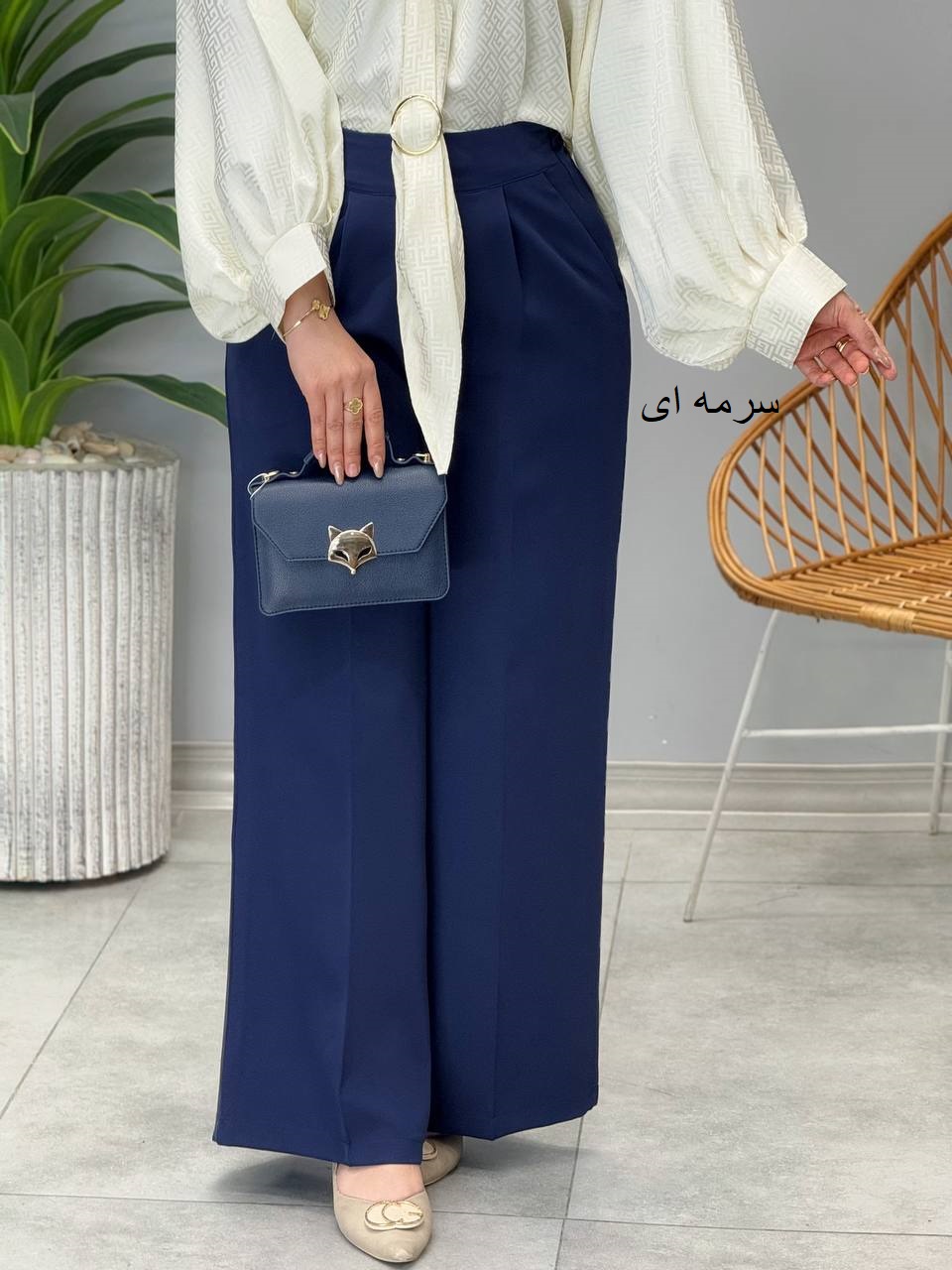 1416- شلوار فول بگ مازراتی