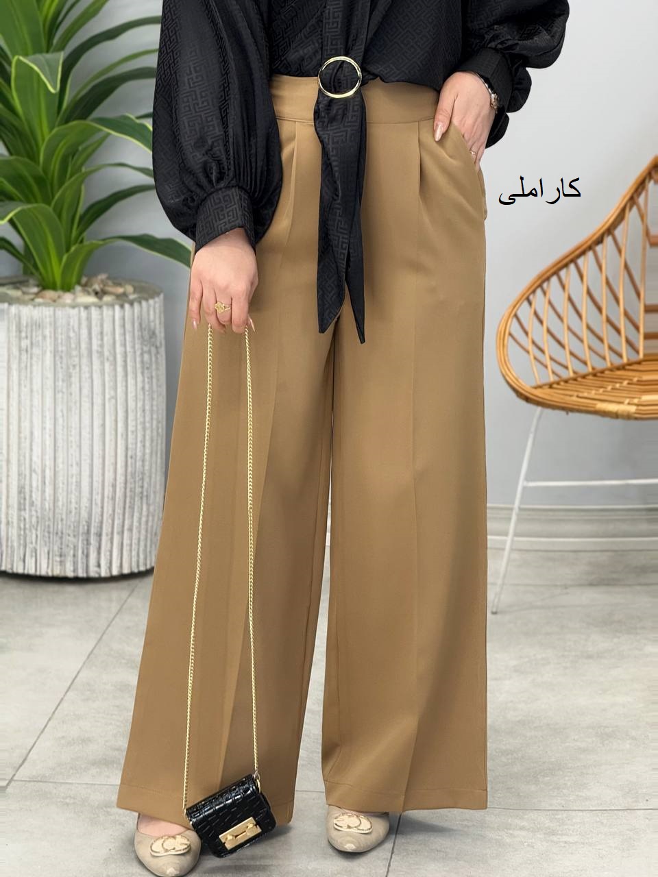 1416- شلوار فول بگ مازراتی