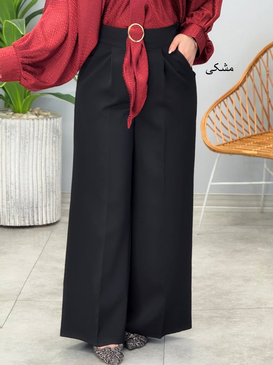 1416- شلوار فول بگ مازراتی