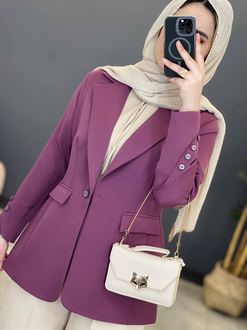 1417- کت مزونی سیما