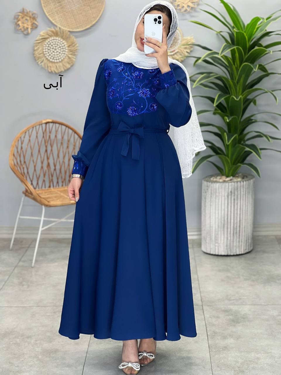 1432- پیراهن مزونی سروناز