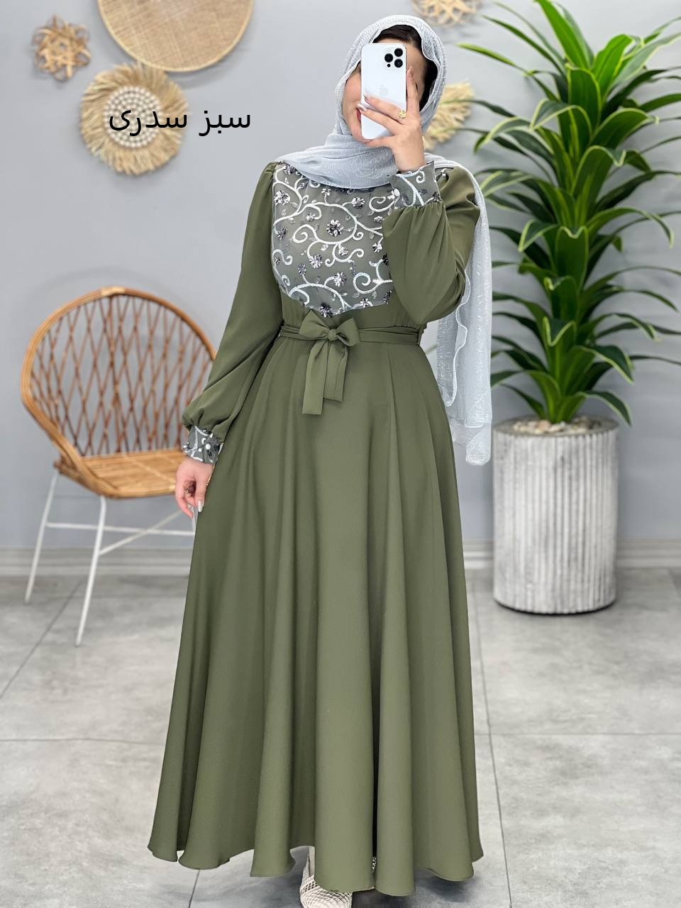 1432- پیراهن مزونی سروناز