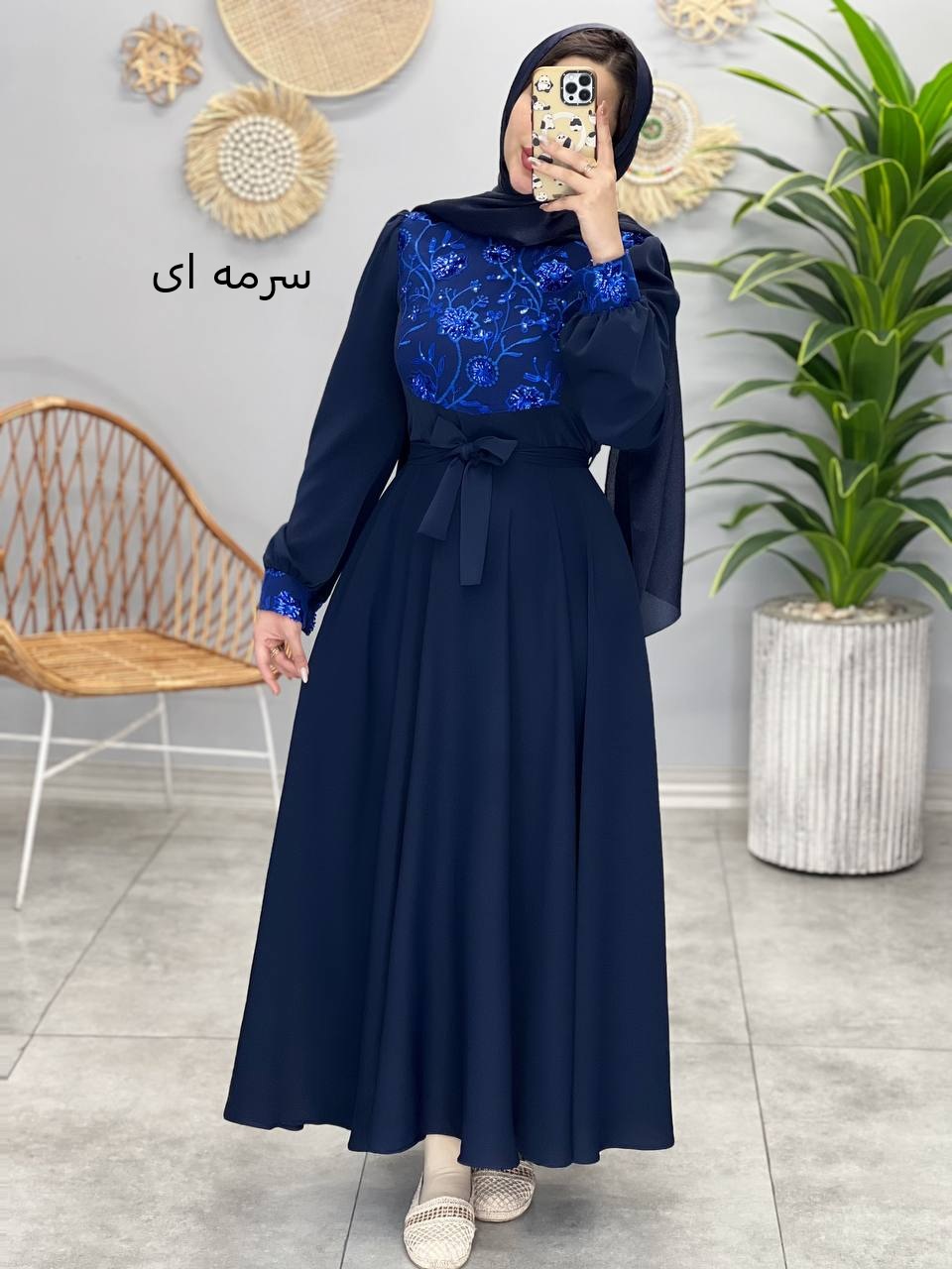 1432- پیراهن مزونی سروناز