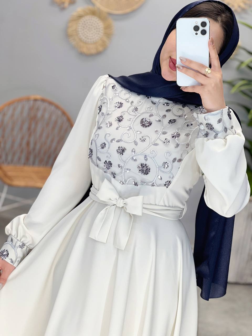 1432- پیراهن مزونی سروناز