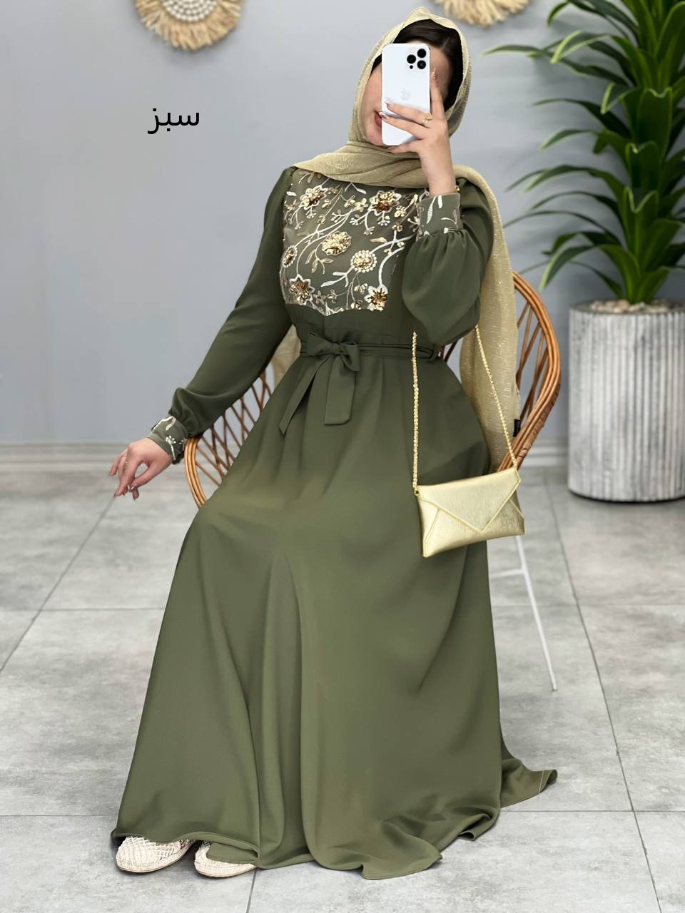 1432- پیراهن مزونی سروناز