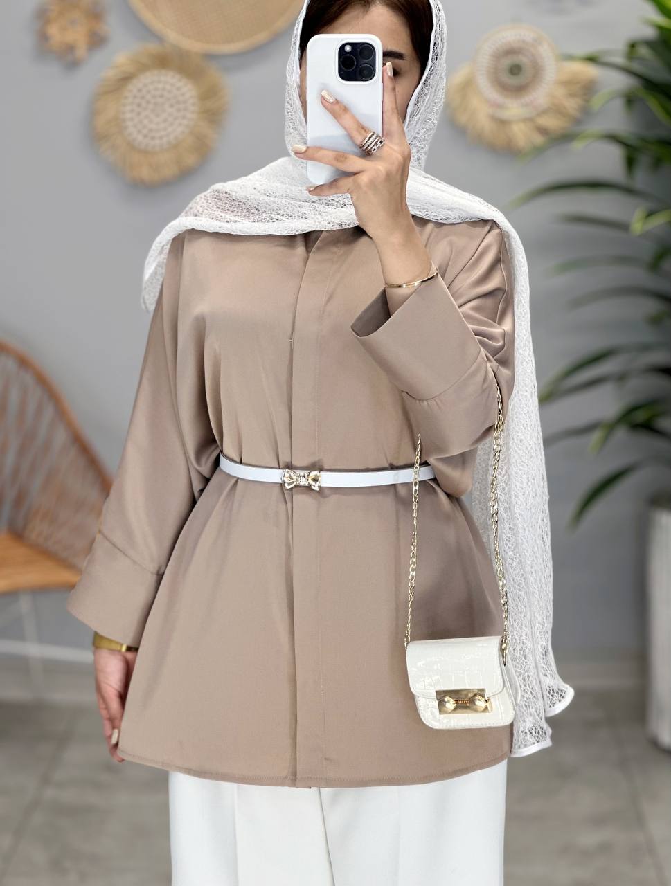 1438- شومیز بغل چاک