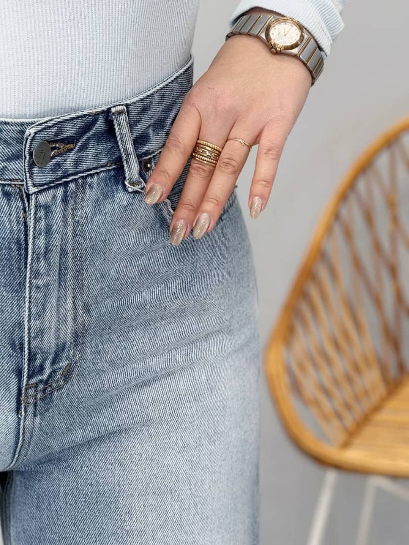 1440- شلوار نیم بگ کد 3001154