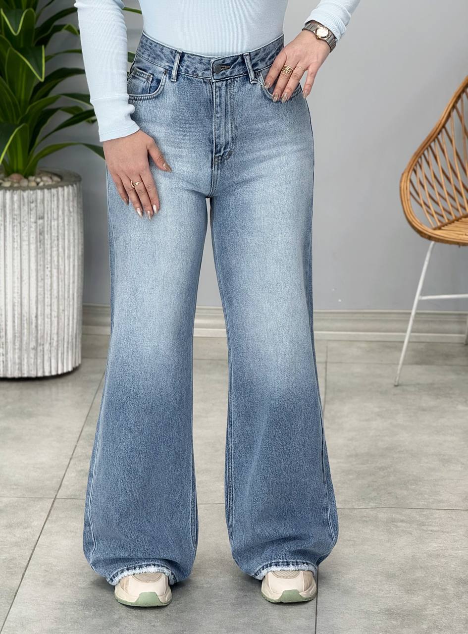 1440- شلوار نیم بگ کد 3001154