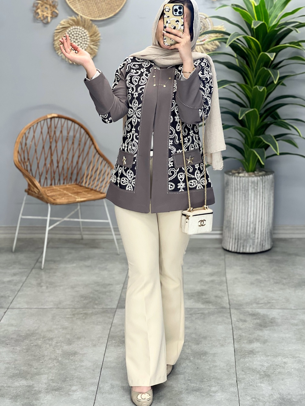 1223- کت دانتل ستاره