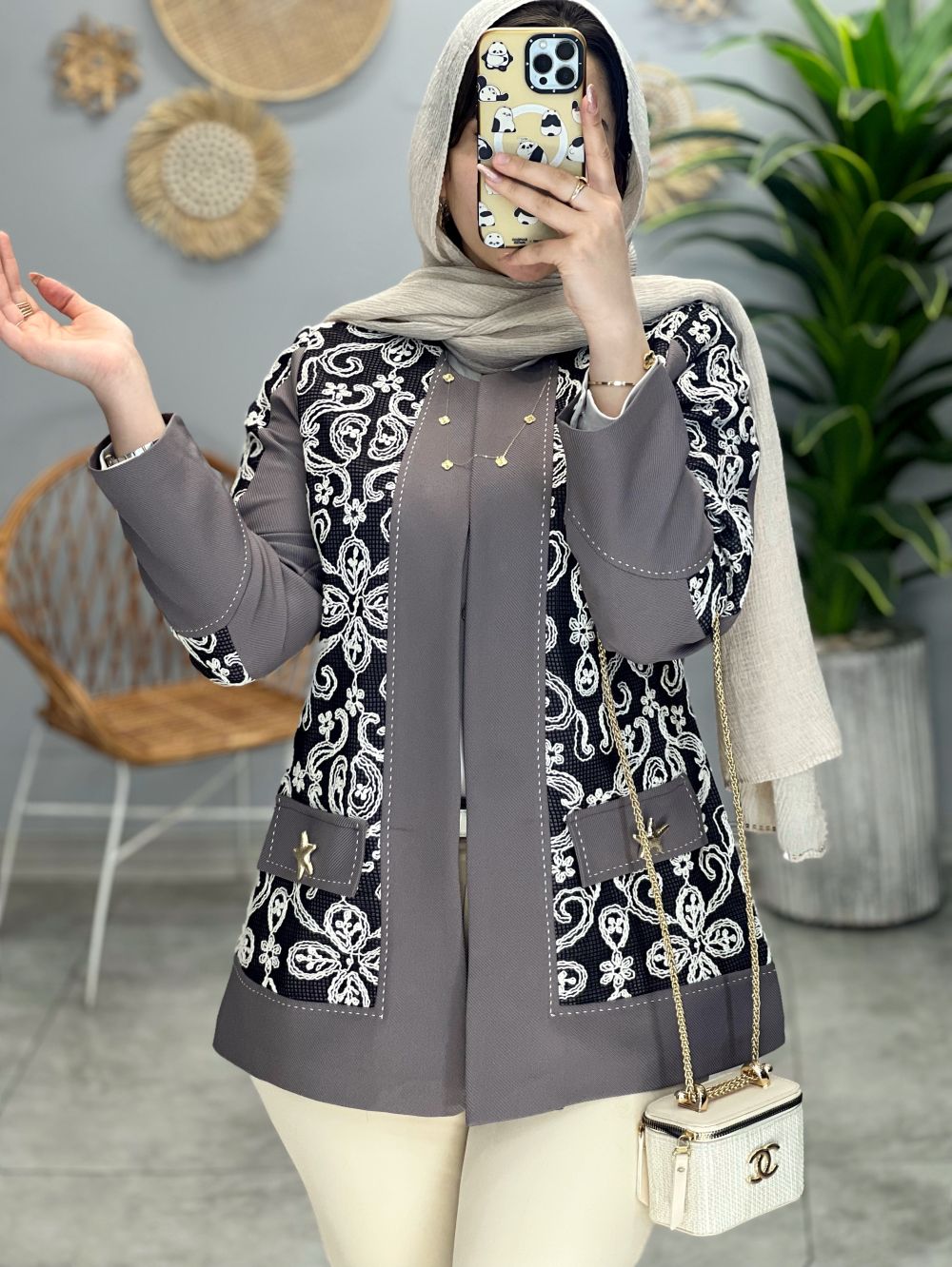 1223- کت دانتل ستاره