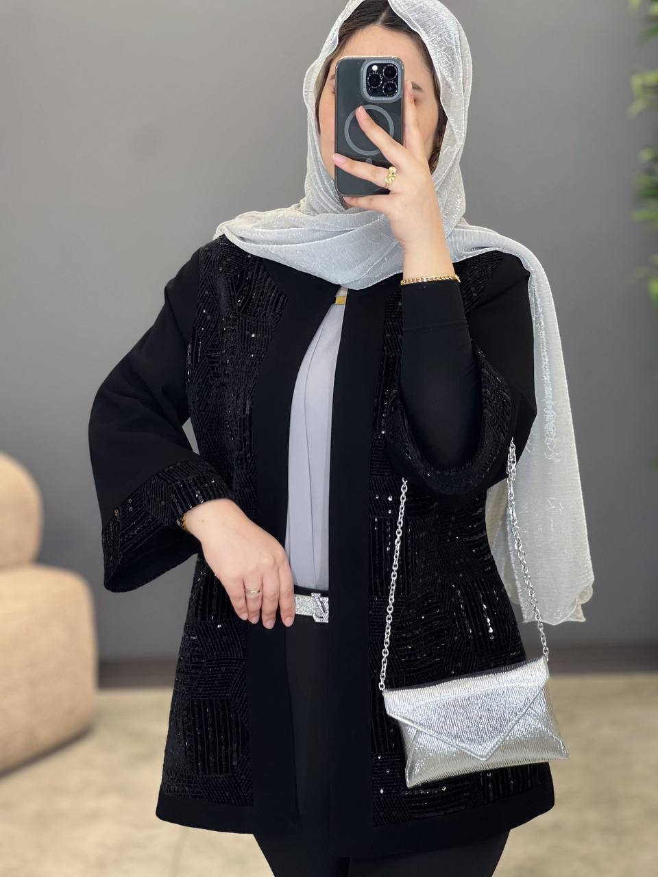 1446- کت مزونی ملیله دوزی